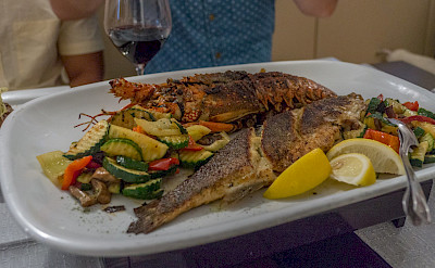 Fresh fish on Hvar Island in Croatia! Flickr:Arnie Papp