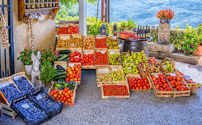 Fruit market in Croatia. Flickr:Arnie Papp