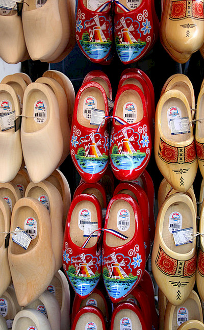 Holland's famous "klompen" for sale. Photo via Flickr:Jess