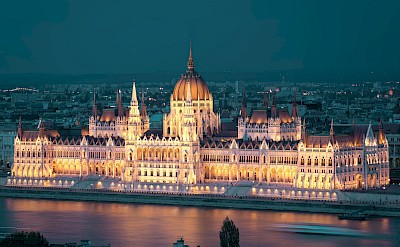 The famous Parliament Building in Budapest, Hungary. Flickr:Keith Yahl