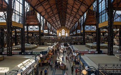 Markthalle in Budapest, Hungary.