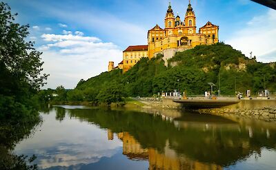 Hilltop abbey of Melk, Austria. Unsplash@Scorn Pion