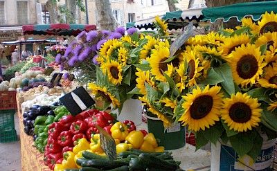 Market in Aix, Provence.