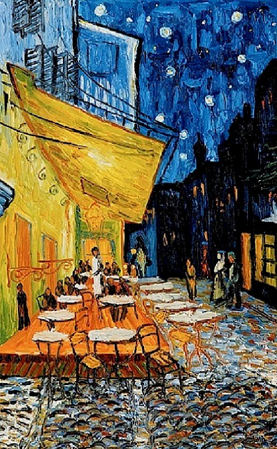Café Terrace at Night, 1888 by Vincent Van Gogh