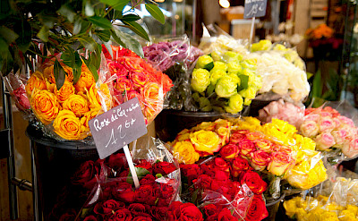 Flowers in Paris - photo via Flickr:Daxis