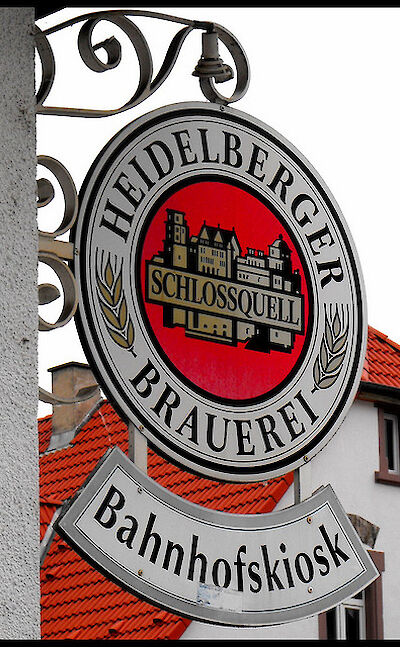 Enjoy a beer at a Heidelberger Brauerei on your German bike tour. Flickr:Rusty Boxcars