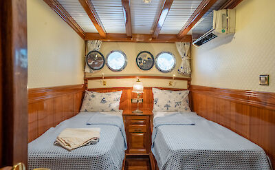 Admiral | Bike & Boat Tour Turkey | Twin Cabin