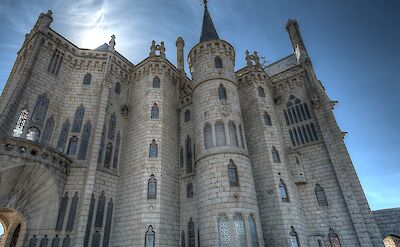 Episcopal Palace of Astorga in Spain. Flickr:Undeklinable