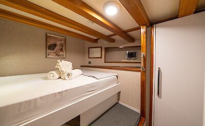 Small Single Cabin | Boreas | Bike & Boat Tour