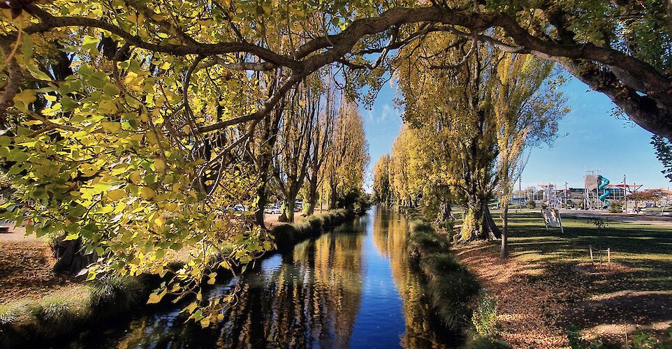 Avon River, Christchurch, New Zealand. Bernard Spragg@Flickr