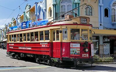 Tram, Christchurch, New Zealand. Bernard Spragg@Flickr