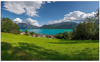 Attersee (see=lake) in Austria. Flickr:Andreas Manessinger