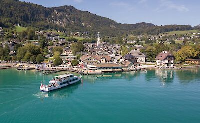 St. Gilgen along Lake Wolfgang in regions of Salzburg & Salzkammergut in Austria. CC:Arne Museler
