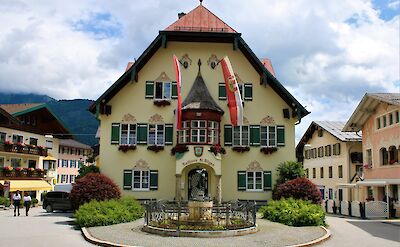 Town Hall in St Gilgen, Salzburg, Austria. Unsplash:Pramod Kumar Sharma