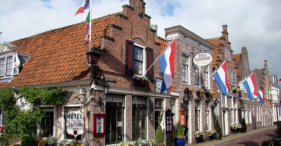 Edam has beautiful architecture as well as great cheese. Photo courtesy of the Netherlands Board of Tourism