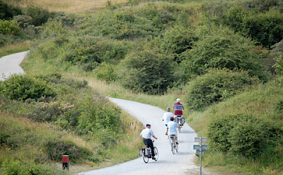 Great biking through the dunes on this bike tour. Photo courtesy of the Netherlands Board of Tourism