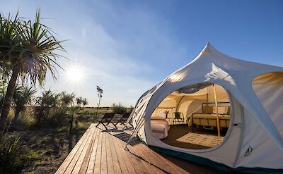 Lotus Belle family tent, Darwin, Australia. CC:Top End Safari Camp