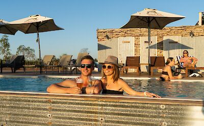 Relax in the pool, Darwin, Australia. CC:Top End Safari Camp