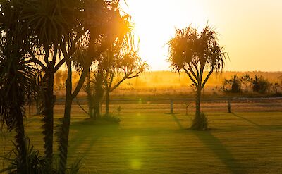 Sunset view from the camp, Darwin, Australia. CC:Top End Safari Camp