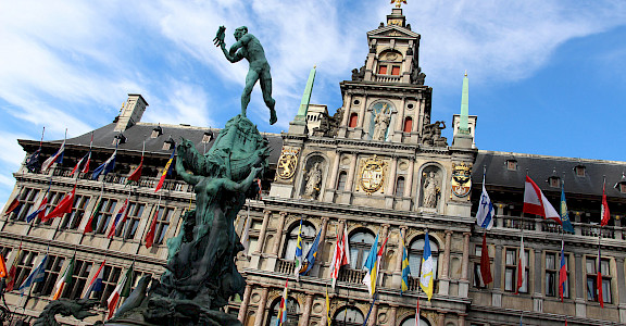 Stadhuis in Antwerp, Flanders, Belgium. Photo via Flickr:Fred Romero
