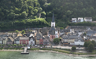 St Goar along the Rhine River, Germany. Flickr:MPrinke