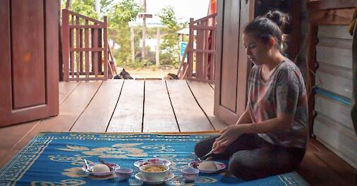 Learning Traditional food ceremonies in Siem Reap, Cambodia. CC: Lost Plate