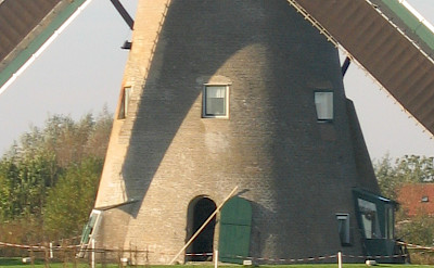 Kinderdijk, a UNESCO World Heritage Site, has many windmills, South Holland. Photo via Flickr:johnmcq