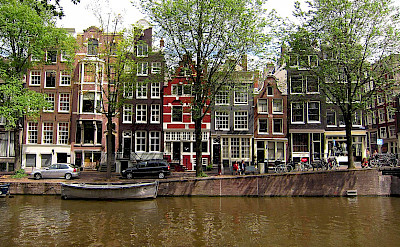 Amsterdam's Grachtengordel is a UNESCO site. CC:Martin Furtshegger