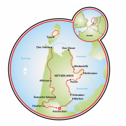 Tesouros da Holanda Mapa