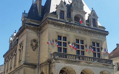 Chateau Thierry Hotel de Ville City Hall in France. ©TO