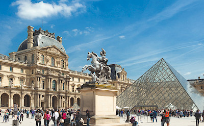 Paris Musée de Louvre in France. ©TO