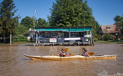 Kayaking on the Tigre Delta, Buenos Aires, Argentina. She Paused 4 Thought@Flickr