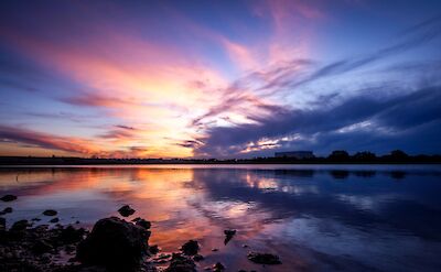 A Splash of colors in the sky, Tigre delta at sunset, Buenos Aires, Argentina. Gaston Abascal@Unsplash