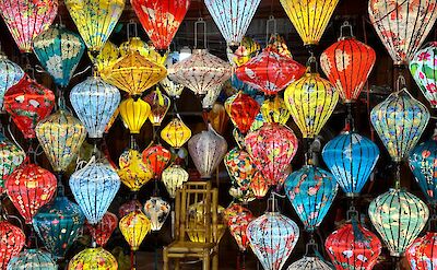 Colored lanterns, Hoi An, Vietnam. Unsplash: R F