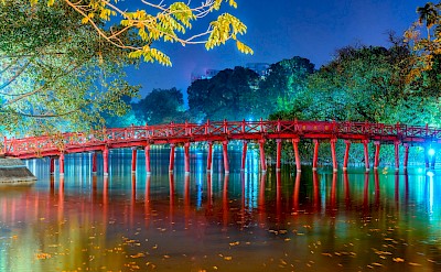 Red Bridge in Hanoi, Vietnam. Flickr:cloud-shepherd 