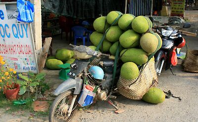 Motorbike in Vietnam. Unsplash:Callum Parker