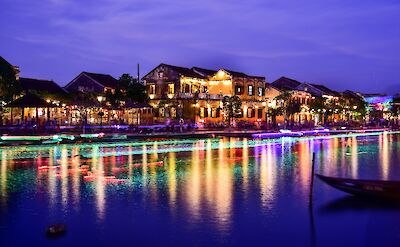 Multi-colored lights in Hoi An, Vietnam. Unsplash:Patrick Pellegrini