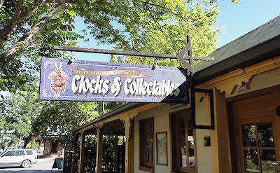 Brick and mortar clock shop in Hahndorf, Adelaide hills, Australia. eGuide Travel@Flickr