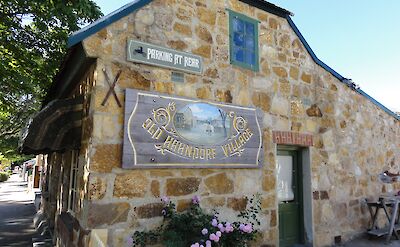 Old Hahndorf Village sign, Adelaide Hills, Australia. eGuide Travel@Flickr