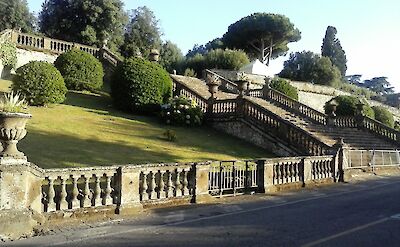 Steps in Frascati, Rome, Italy. Flickr: Konstandin Minga