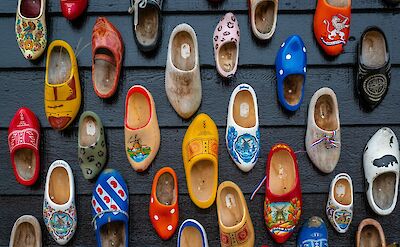 Dutch clogs - the traditional wooden shoes of the Netherlands. Unsplash: Tom Podmore