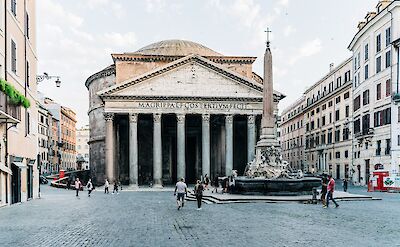 The Pantheon of Rome! Unsplash:Gabriella Clare Marino