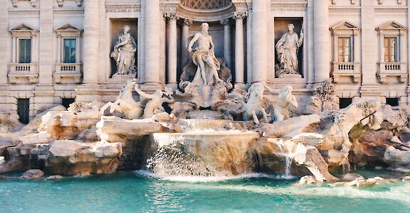 Trevi Fountain up close in Rome! Unsplash:Michele Bitto