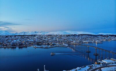 Tromso from above, Norway. Unsplash: Dimitris Kiriakakis