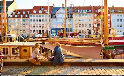 The beautiful Nyhavn in Copenhagen, Denmark. Flickr:Moyan Brenn