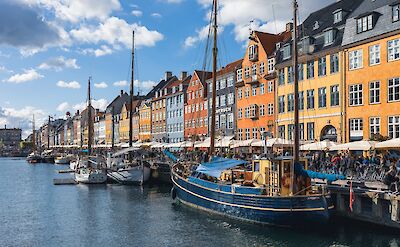 Colorful harbor in Copenhagen, Denmark. Unsplash:Peter Lloyd 