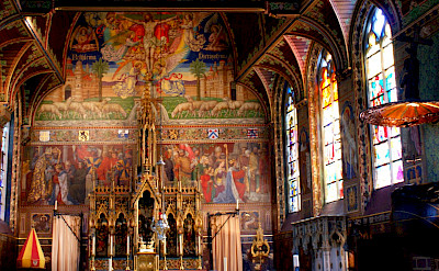 Elaborate churches in Bruges, Belgium. Flickr:Olivier Duquesne