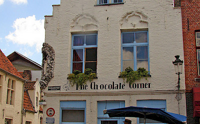The Chocolate Corner shop in Bruges, Belgium. Flickr:RaiderofGin