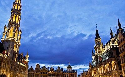 Grand Place in Brussels, Belgium. Flickr:Hernan Pinera