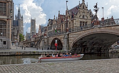 Rivers Scheldt & Leie in Ghent, East Flanders, Belgium. ©Hollandfotograaf